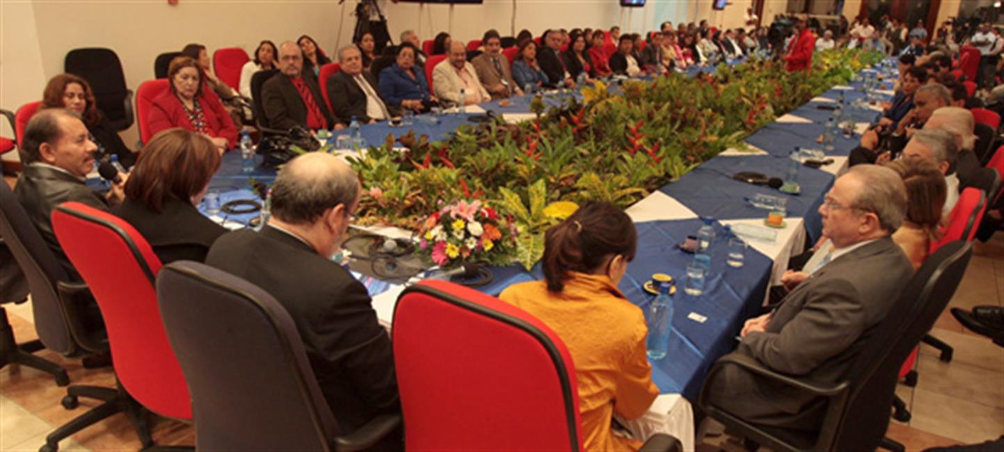 Imagen de una reunión de trabajo